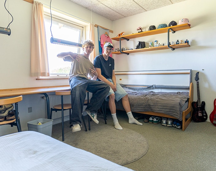 Værelser-på-vestbirk | Vestbirk Musikefterskole & Sportsefterskole